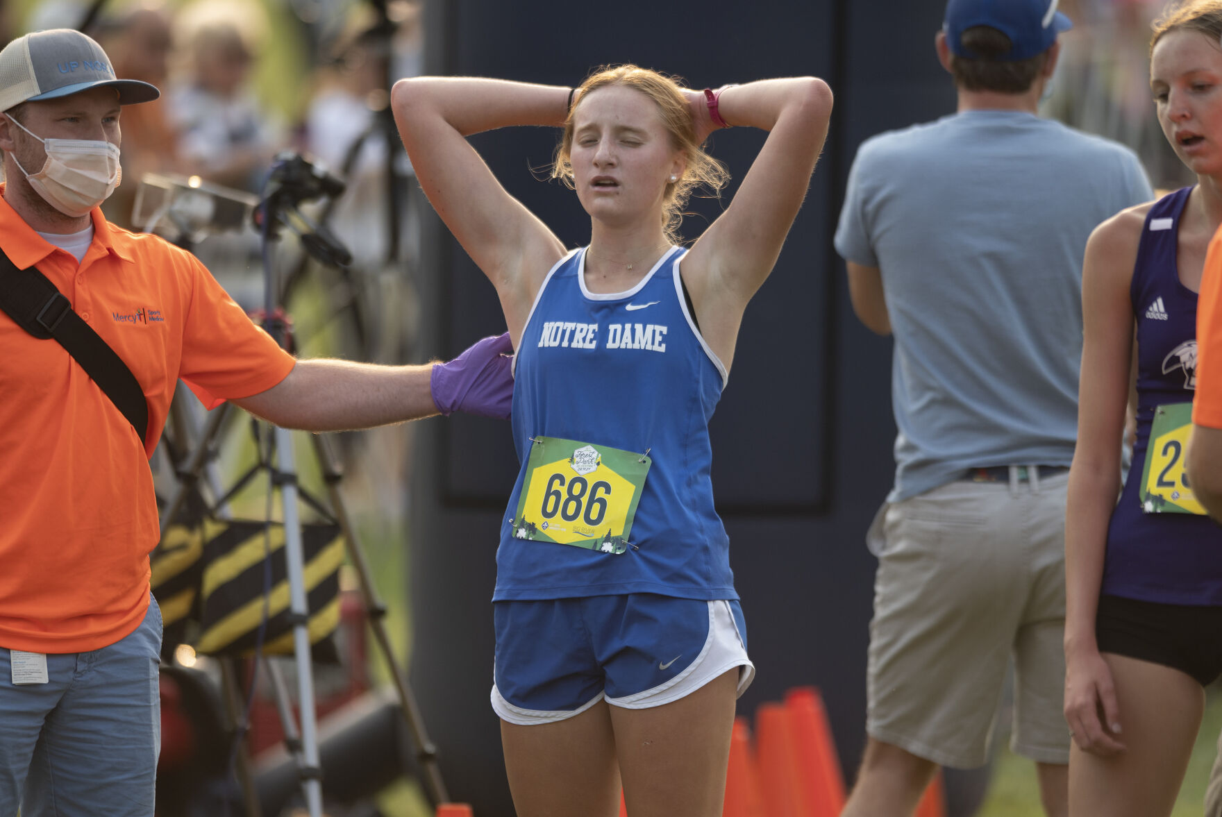 Forest Park Festival girls cross country